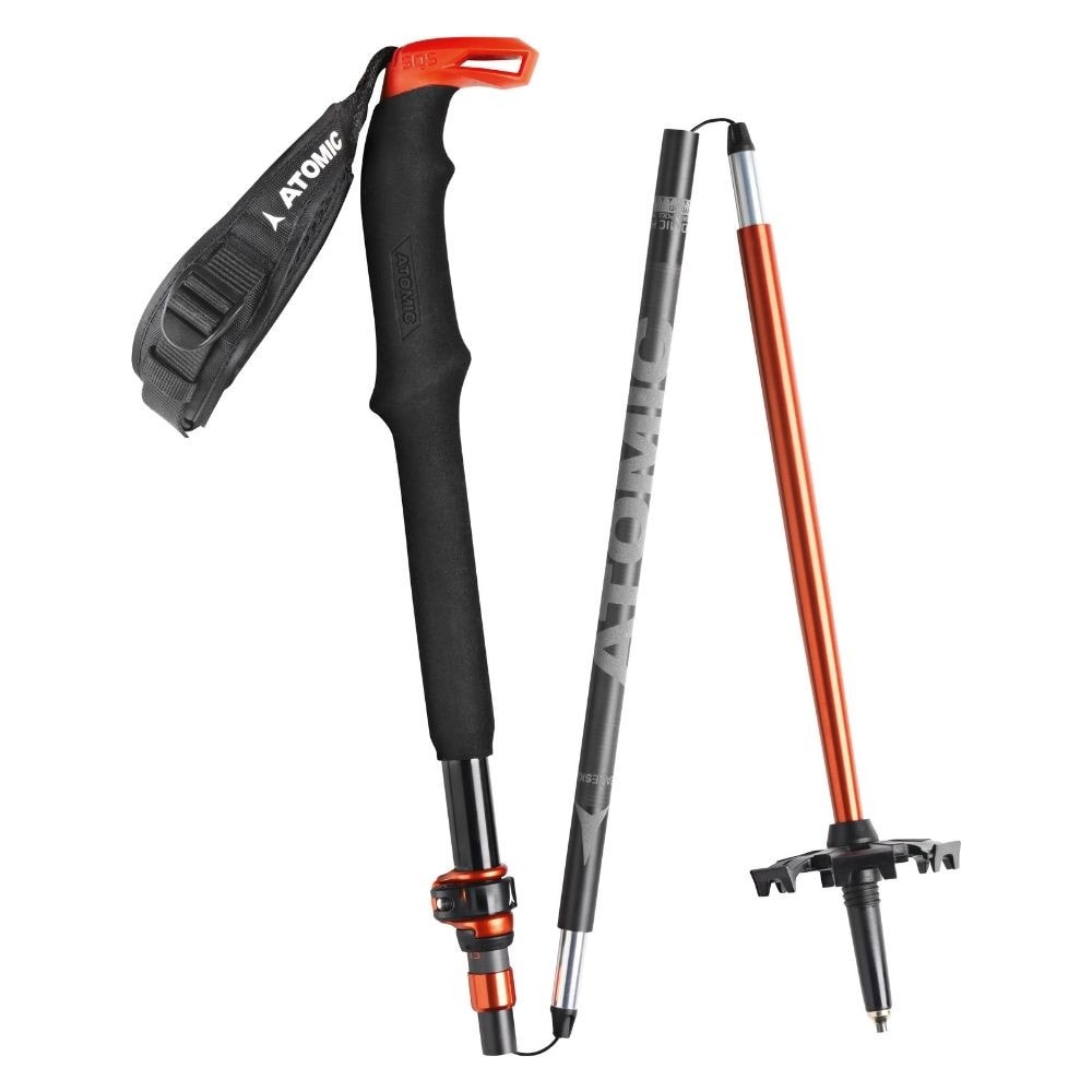 Skialpové palice ATOMIC BCT Mountaineering Carbon SQS 115 - 135 cm - Skialpinistické palice - 2