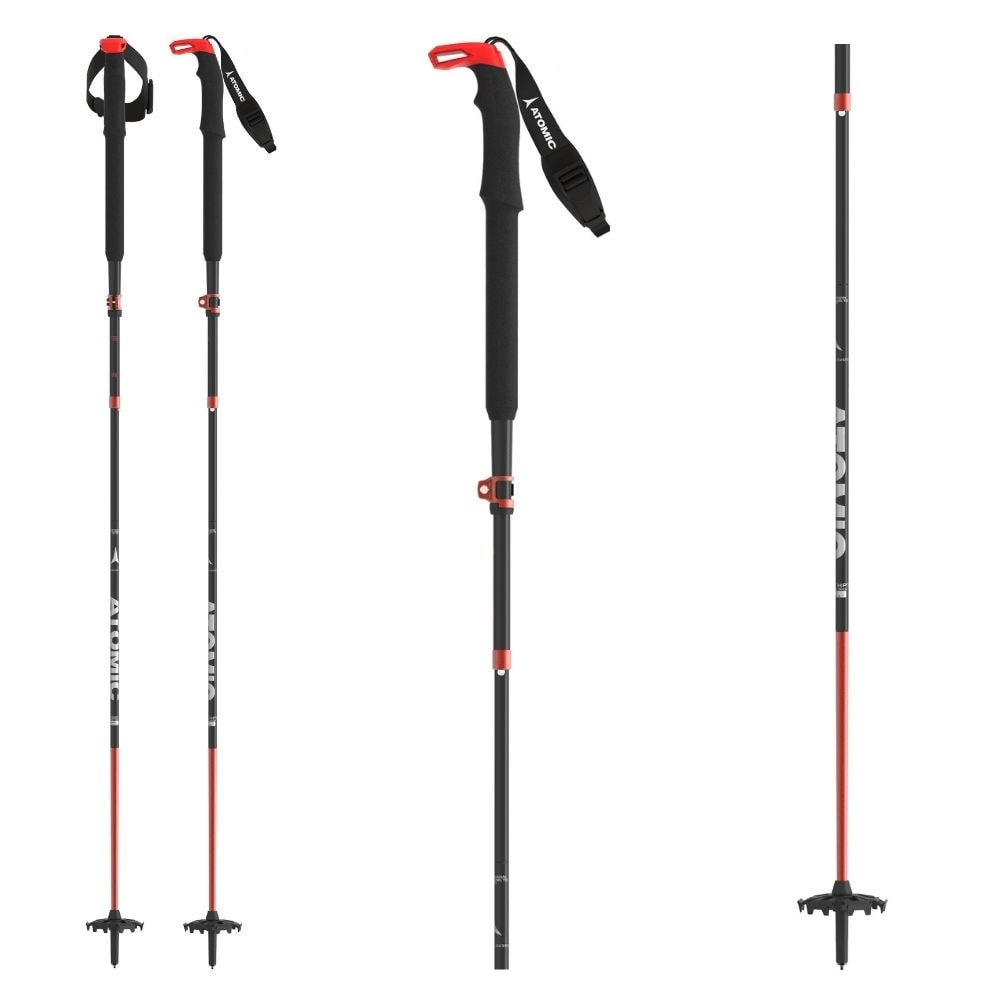 Skialpové palice ATOMIC BCT Mountaineering Carbon SQS 115 - 135 cm - Skialpinistické palice - 1