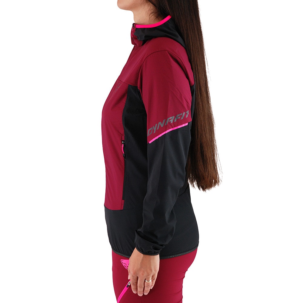 Bunda DYNAFIT Traverse Alpha Hooded W Beet Red - Bundy & Overaly & Vesty - 3
