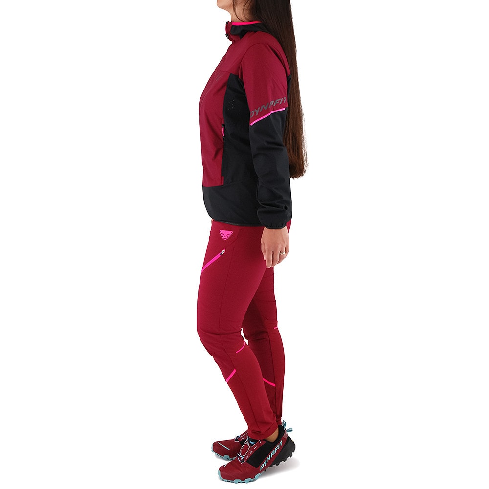Komplet DYNAFIT Traverse Alpha® Hooded & Transalper Hybrid W Beet Red - SETY - Turistické oblečenie - 4