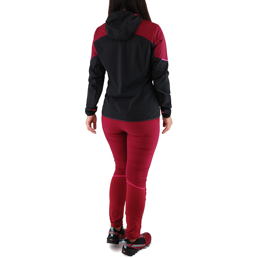 Komplet DYNAFIT Traverse Alpha® Hooded & Transalper Hybrid W Beet Red - SETY - Turistické oblečenie - 3