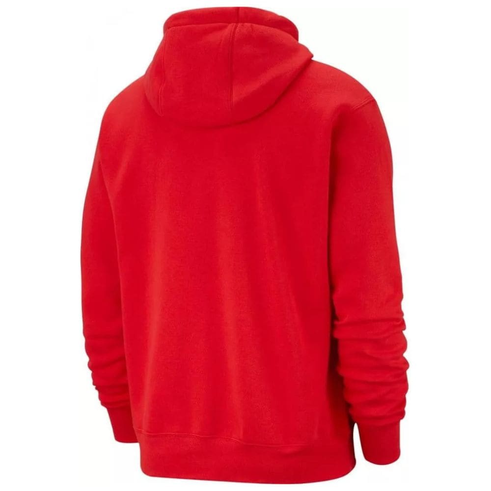 Mikina NIKE M NSW Club PO BB Red - Mikiny s kapucňou - 6