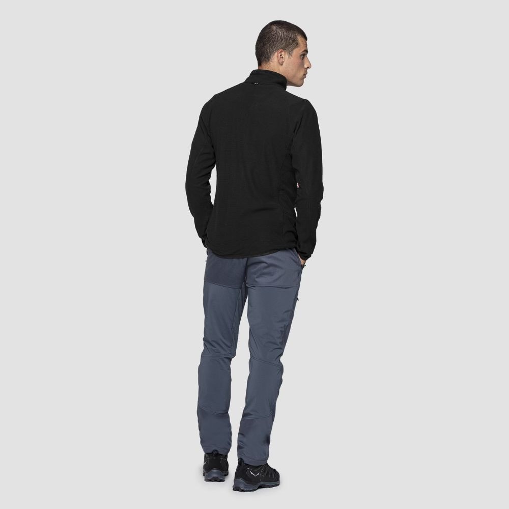 Mikina SALEWA Paganella PL M Black - Technické mikiny - 6