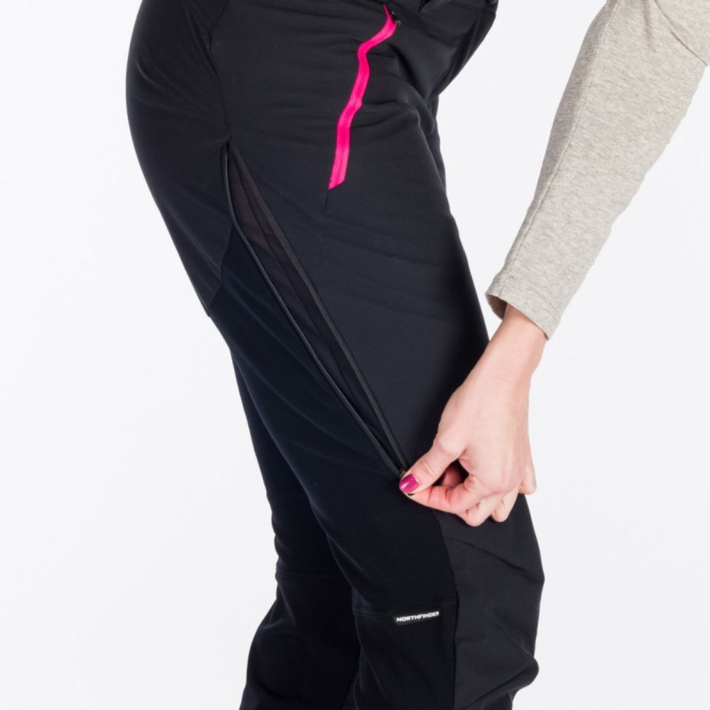 Skitouringové nohavice NORTHFINDER Thermal Primaloft® Javorinka Black - Nohavice na bežky a skialp - 5