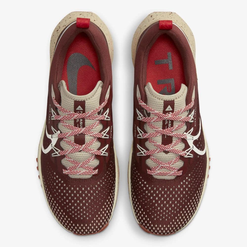 Tenisky NIKE React Pegasus Trail 4 Women Brown/Red - Športová obuv - 4
