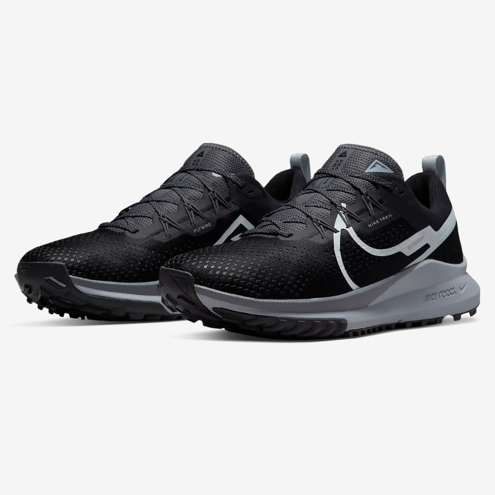 Tenisky NIKE React Pegasus Trail 4 Men Black/Dark Grey - Športová obuv - 3