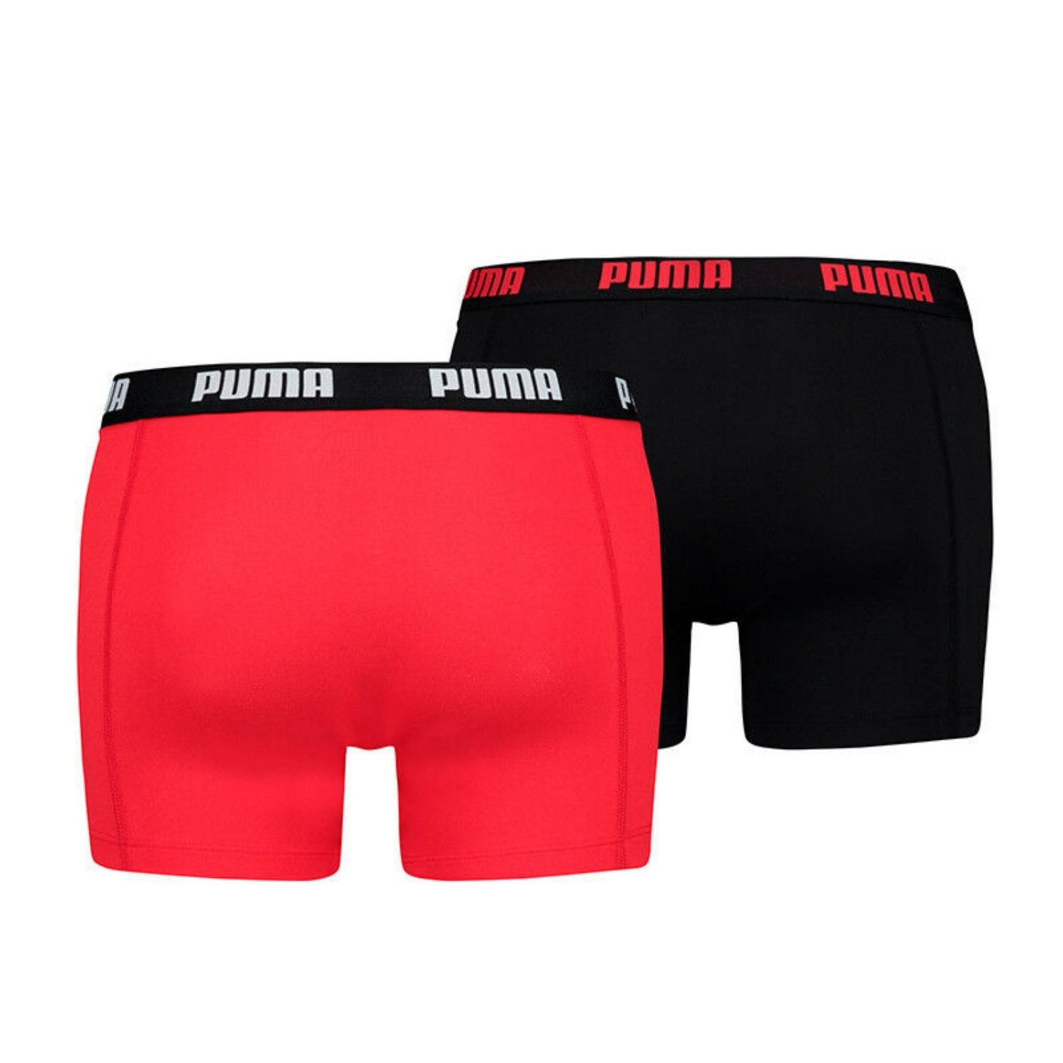 Boxerky PUMA Boxer Red/Black 2-pack - Spodná bielizeň - 2