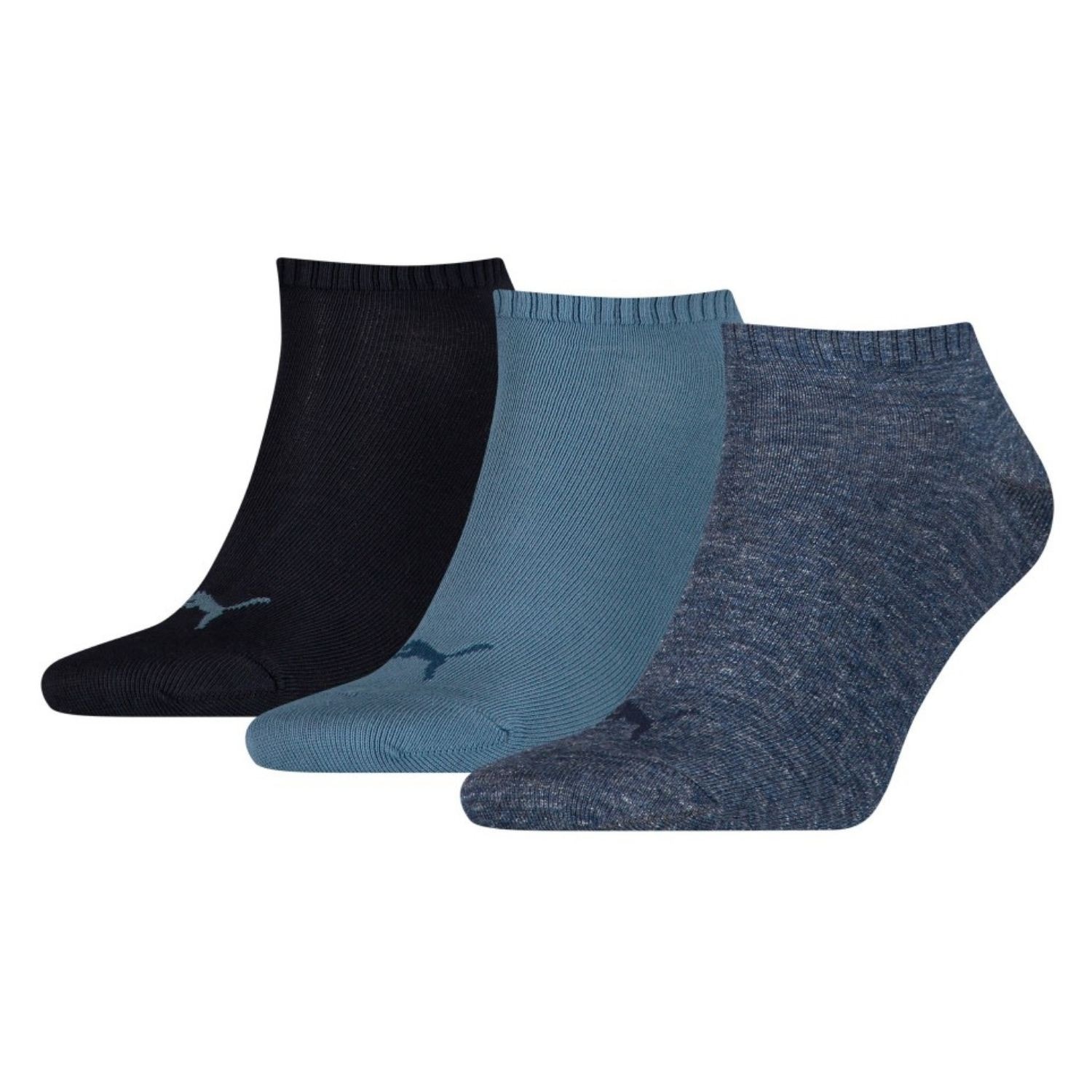 Ponožky PUMA Invisible 3-pack Denim - Ponožky - nízke - 1