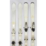Jazdené bazárové lyže HMIR White/Gold