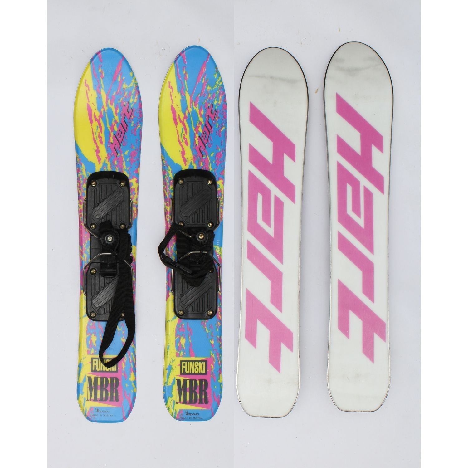Jazdené bazárové lyže HART Fun Ski - Krátke lyže pre dosp. - 1