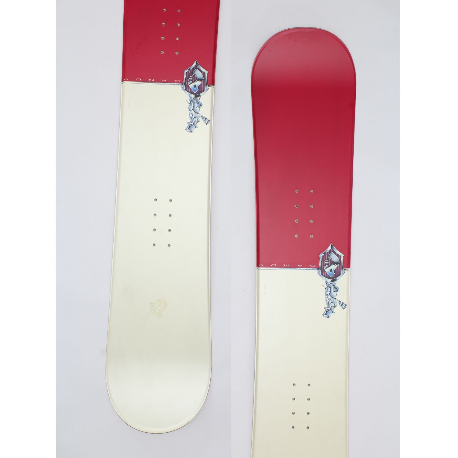 Jazdený bazárový snowboard A. GANDY s viazaním - Pánske snowboardy - 1