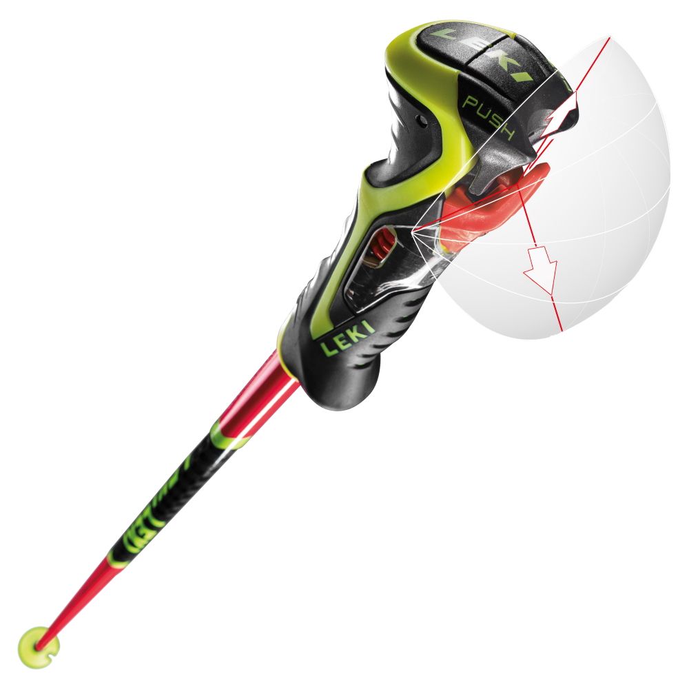 Lyžiarske palice LEKI WCR SL 3D Red - Pánske palice - 3