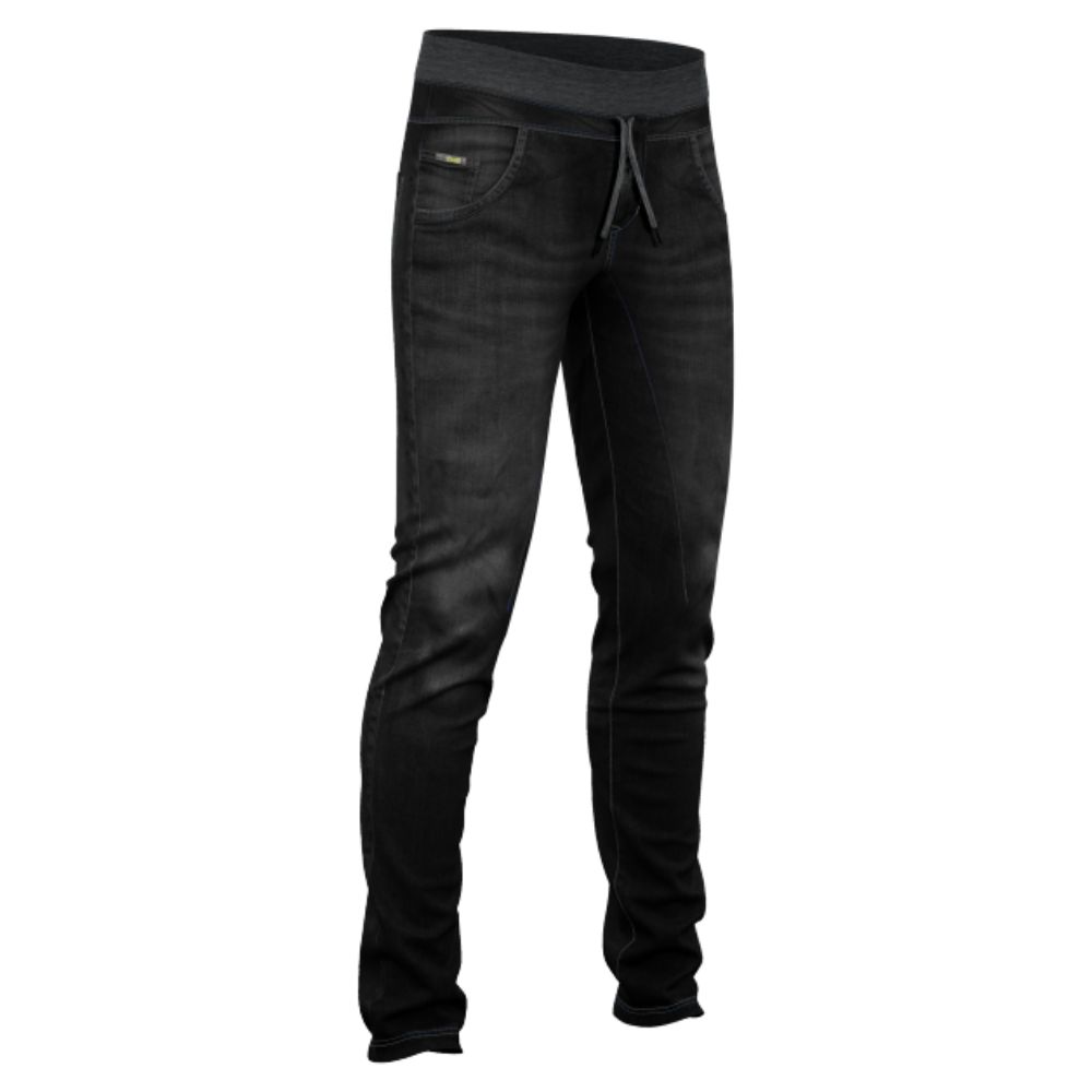 Nohavice CRAZY Pant Delay Man Jeans-Black - Zateplené nohavice - 1