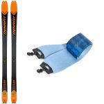 Skialpový set DYNAFIT Blacklight 80 Dawn Red s pásmi Speedskin Blacklight