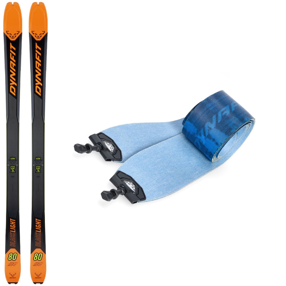 Skialpový set DYNAFIT Blacklight 80 Dawn Red s pásmi Speedskin Blacklight - Skialp sety -Unisex - 1