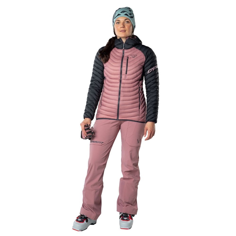 Bunda DYNAFIT Radical Down RDS Hooded Jacket W Blueberry - Bundy na bežky a skialp - 2