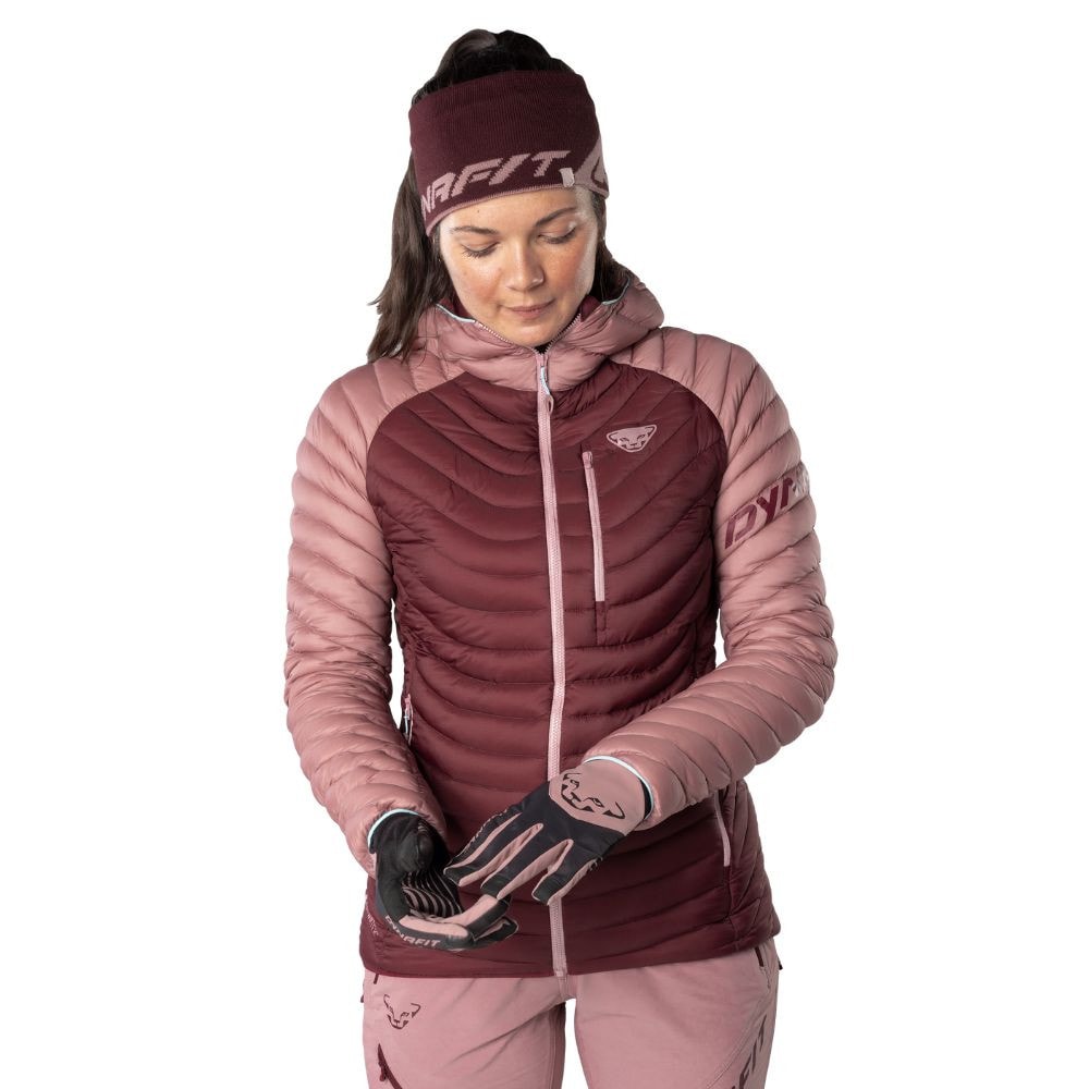 Bunda DYNAFIT Radical Down RDS Hooded Jacket W Mokarosa - Bundy na bežky a skialp - 3