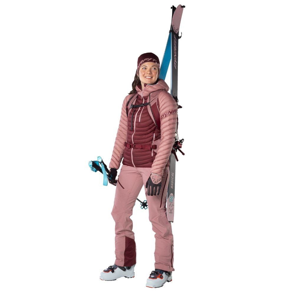 Bunda DYNAFIT Radical Down RDS Hooded Jacket W Mokarosa - Bundy na bežky a skialp - 2