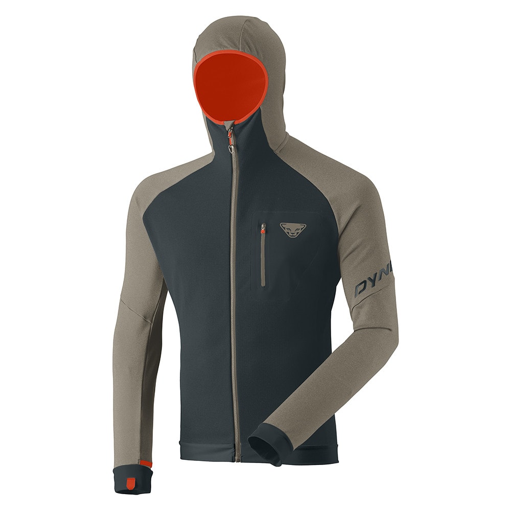 Mikina DYNAFIT Radical Polartec® Hooded Jacket M Rock Khaki - Technické mikiny - 5