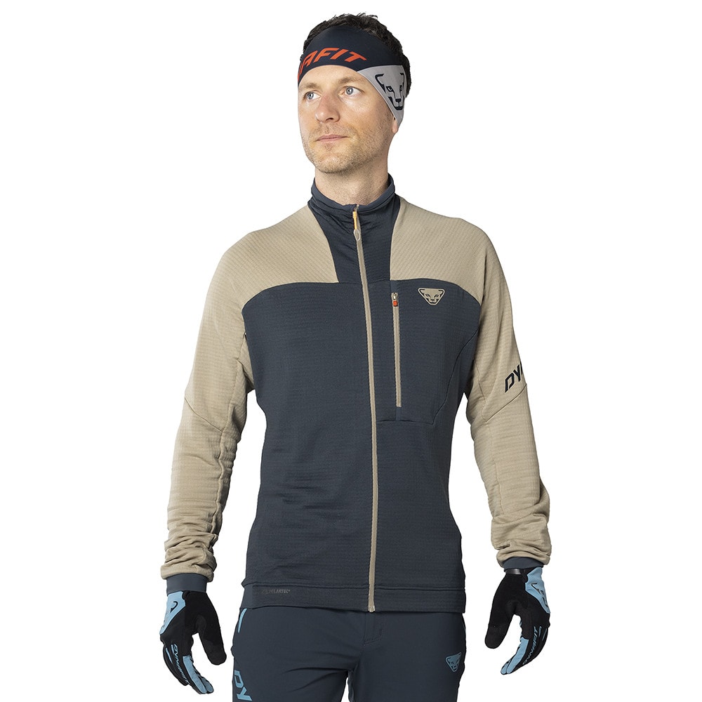 Mikina DYNAFIT Speed Polartec® Jacket M Rock Khaki - Technické mikiny - 2
