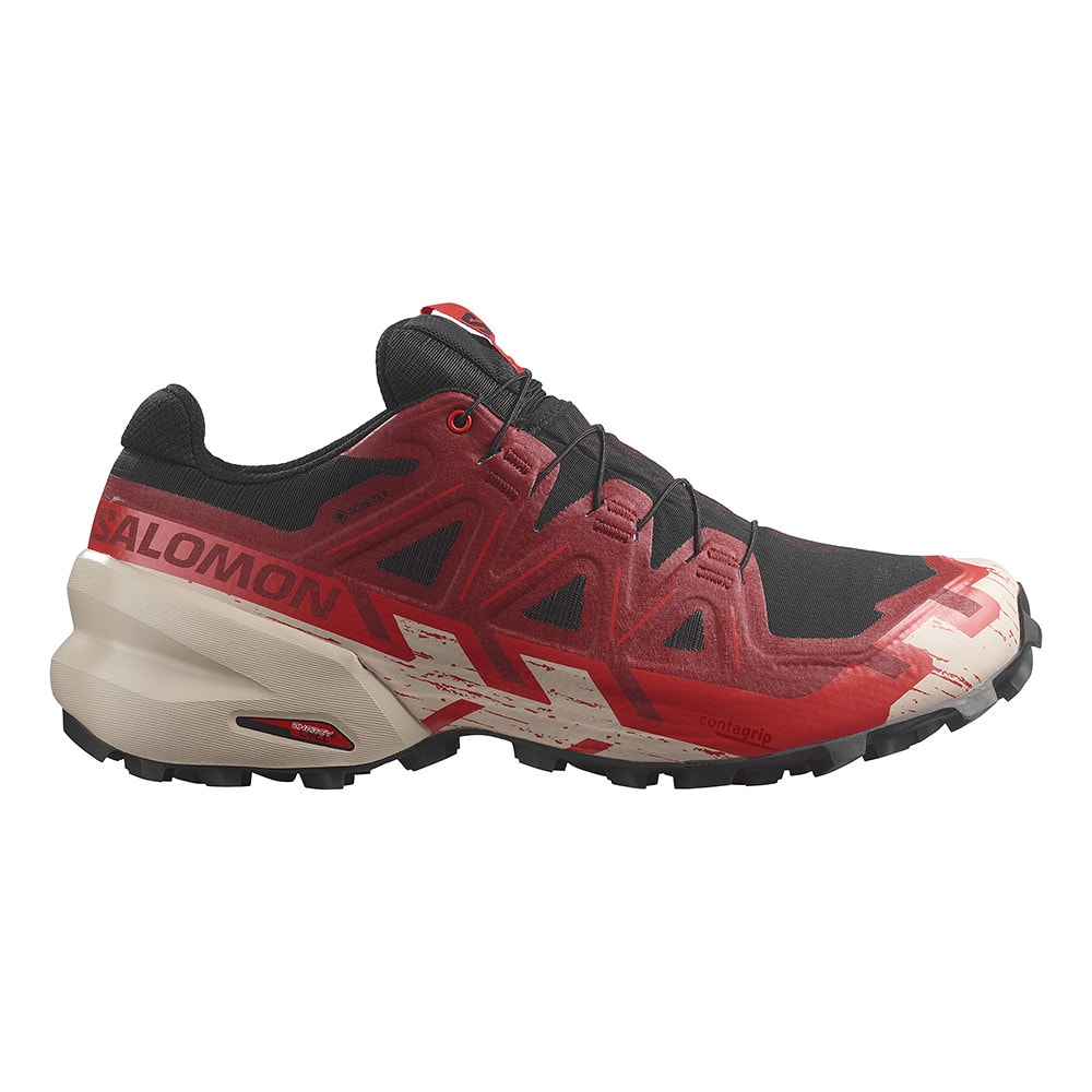Obuv SALOMON Speedcross 6 GTX Black/Red Dahlia