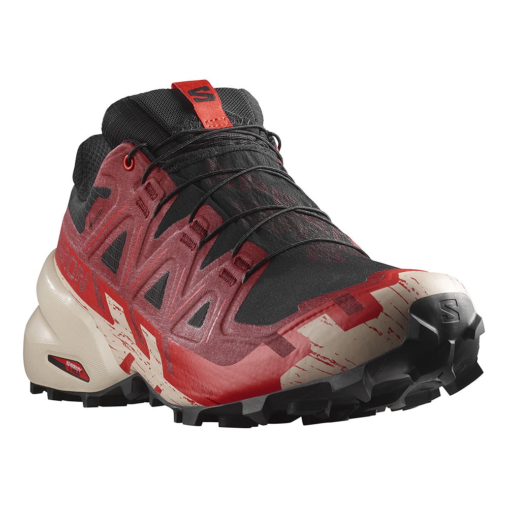 Obuv SALOMON Speedcross 6 GTX Black/Red Dahlia