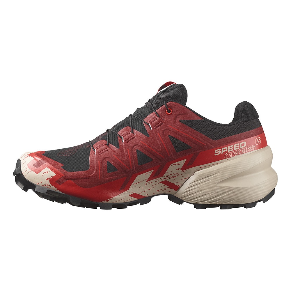 Obuv SALOMON Speedcross 6 GTX Black/Red Dahlia - Športová obuv - 3