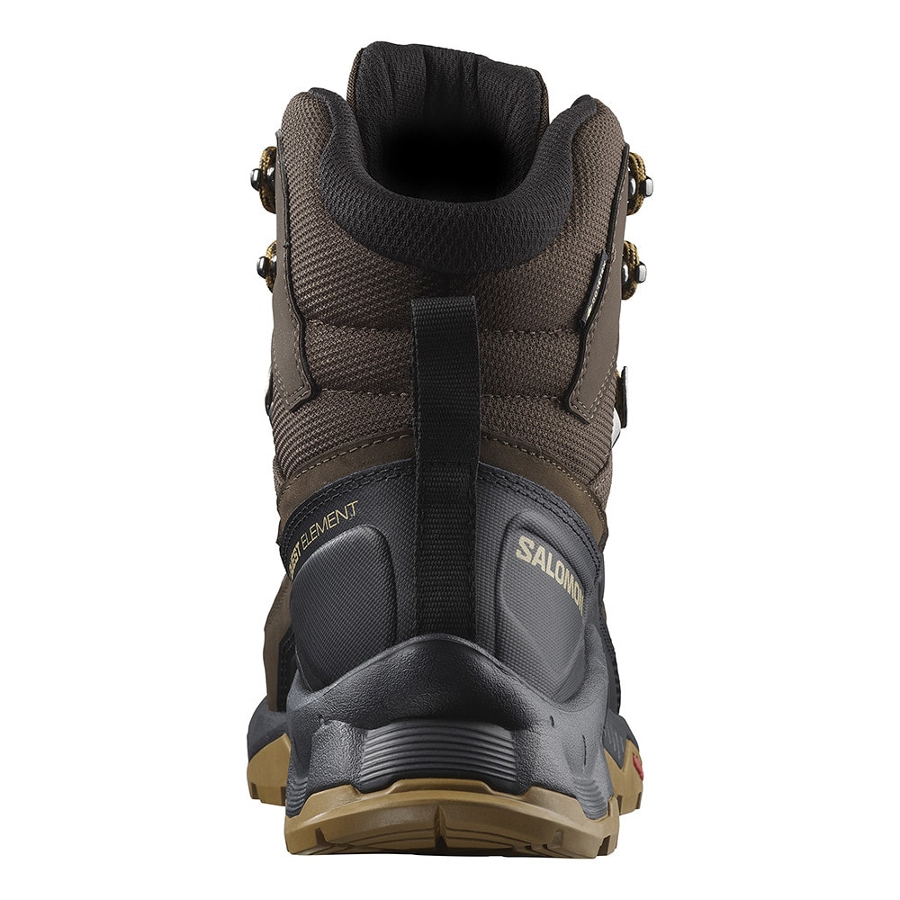 Turistická obuv SALOMON Quest Element GTX Delicioso/Black/Dull Gold - Turistická obuv - 5