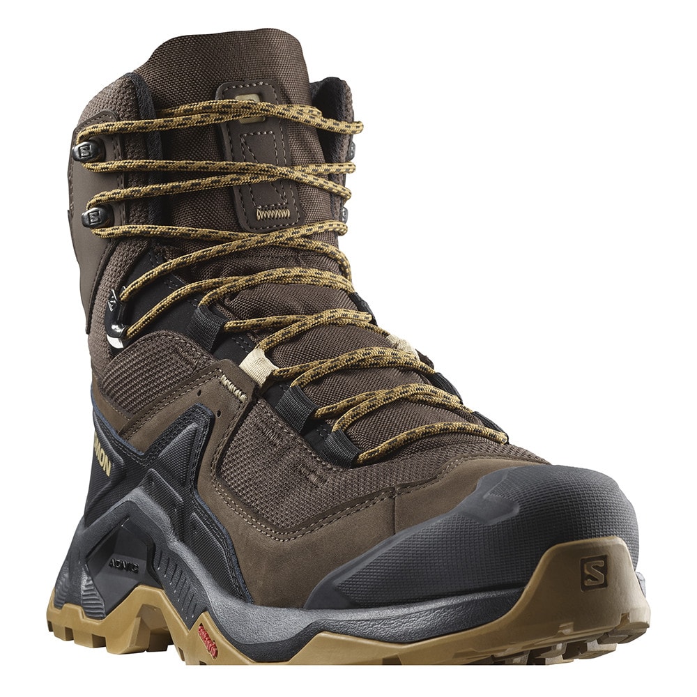 Turistická obuv SALOMON Quest Element GTX Delicioso/Black/Dull Gold - Turistická obuv - 2