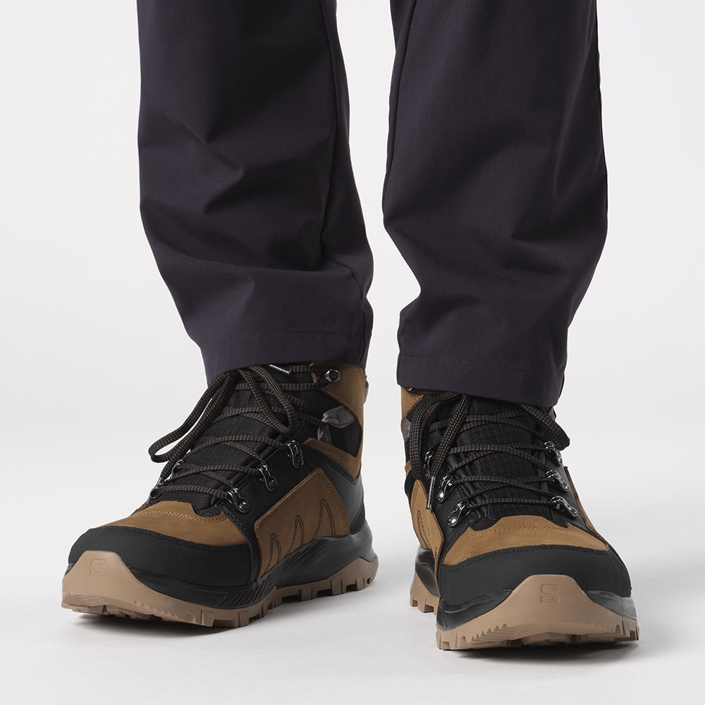 Zimná obuv SALOMON OUTCHILL TS CSWP Rubber/Black/Magnet - Zimná obuv - 7