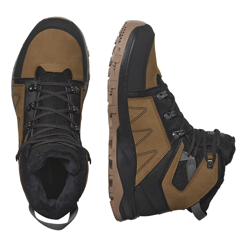 Zimná obuv SALOMON OUTCHILL TS CSWP Rubber/Black/Magnet - Zimná obuv - 4