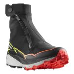 Zimná obuv SALOMON Winter Cross Spike Black/Coral/Yellow