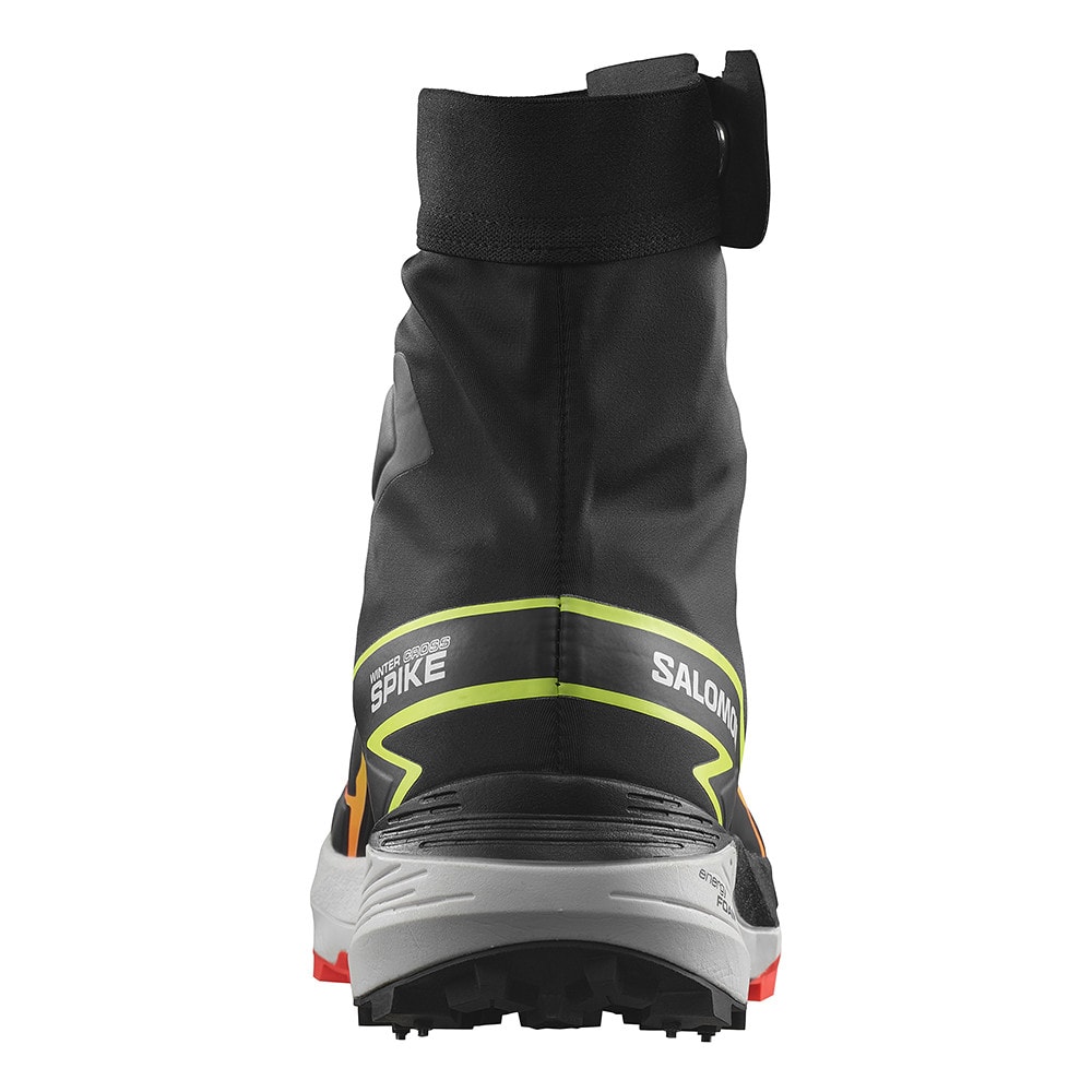 Zimná obuv SALOMON Winter Cross Spike Black/Coral/Yellow - Zimná obuv - 5