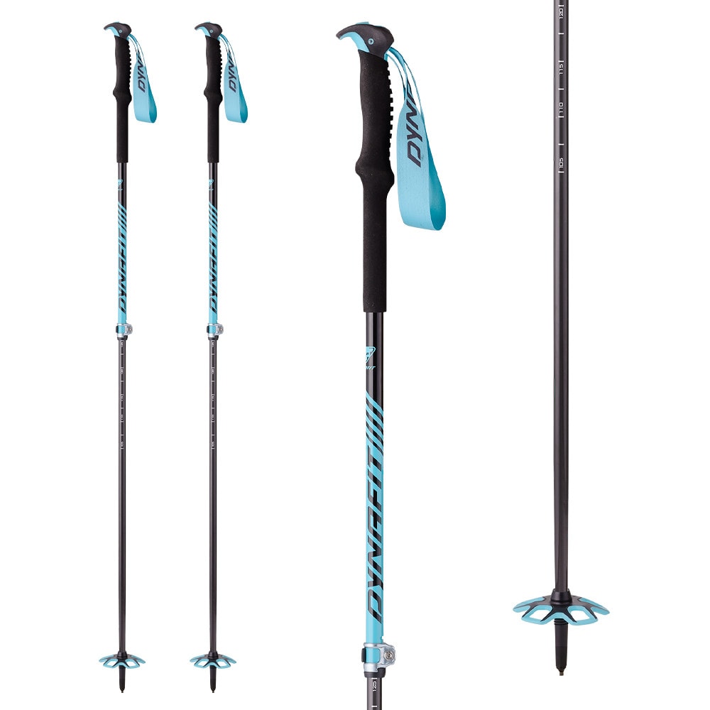 Skialpové palice DYNAFIT Free Vario Pole 105-145 cm - Skialpinistické palice - 1