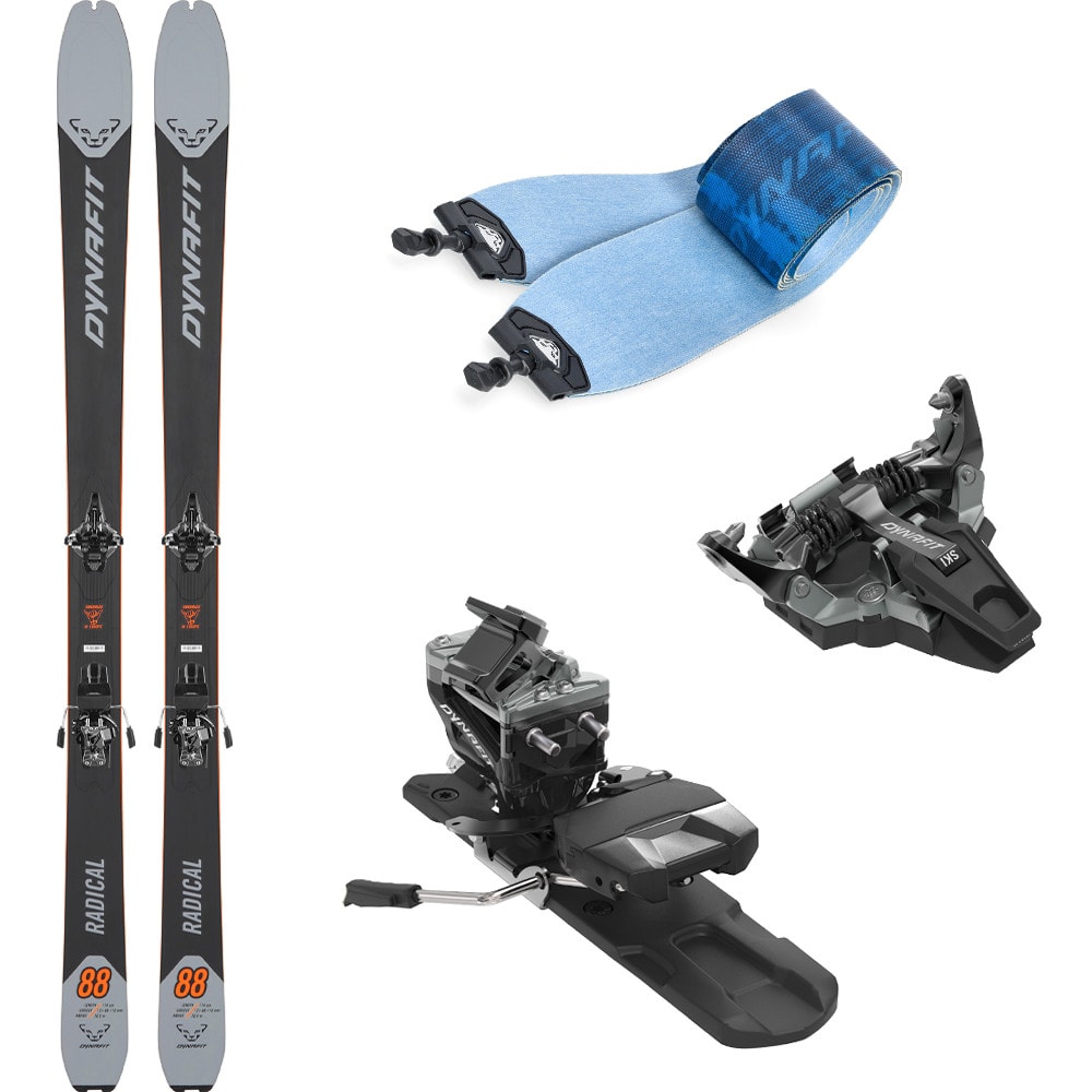 Skialpový set DYNAFIT Radical 88 Moon s viazaním Radical a pásmi Speedskin