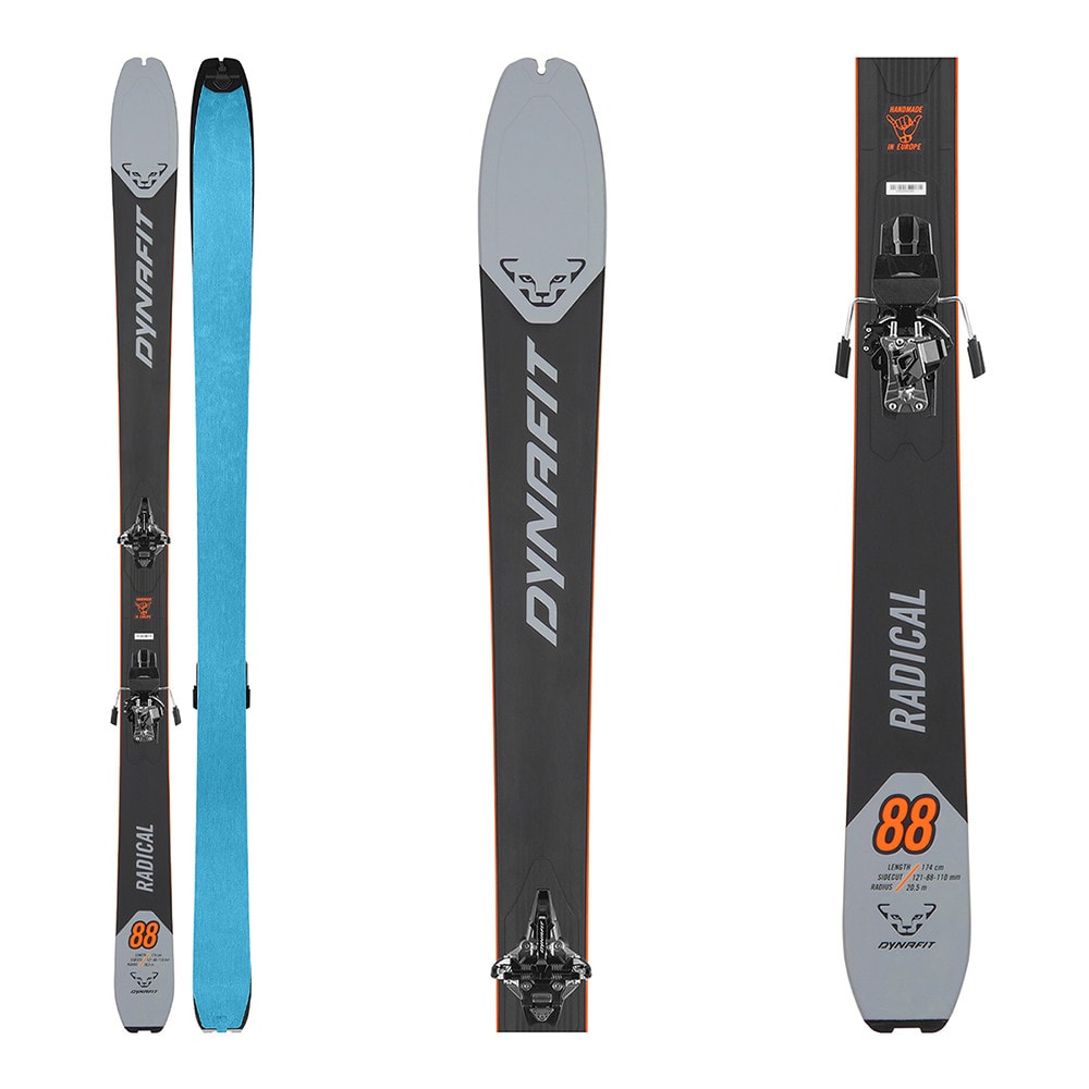 Skialpový set DYNAFIT Radical 88 Moon s viazaním Radical a pásmi Speedskin