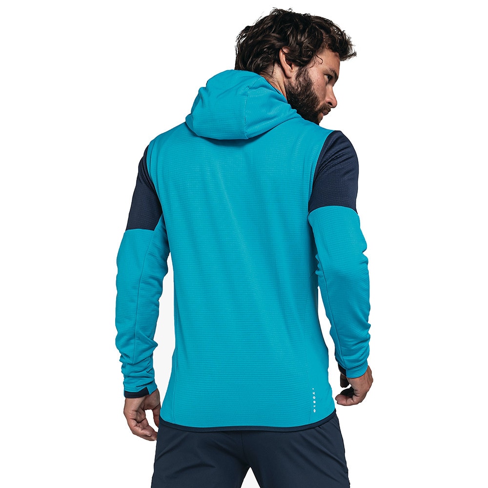 Mikina SCHÖFFEL Fleece Hydalen M Blue - Technické mikiny - 3