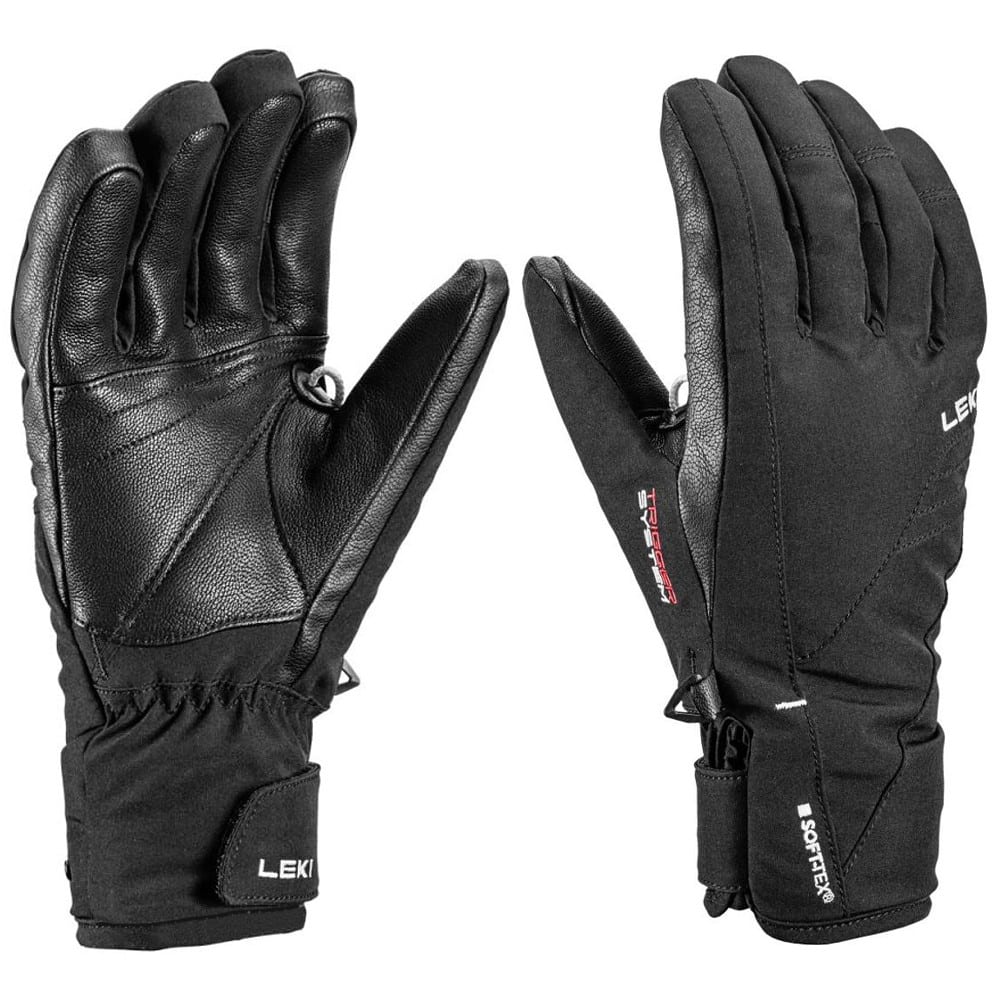 Lyžiarske rukavice LEKI Cerro 3D Women, Black - Dámske rukavice - 1
