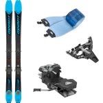 Skialpový set DYNAFIT Blacklight 88 Frost s viazaním Blacklight Long Travel a pásmi Speedskin