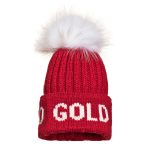 Čiapka GOLDBERGH Hodd Real Pom Flame