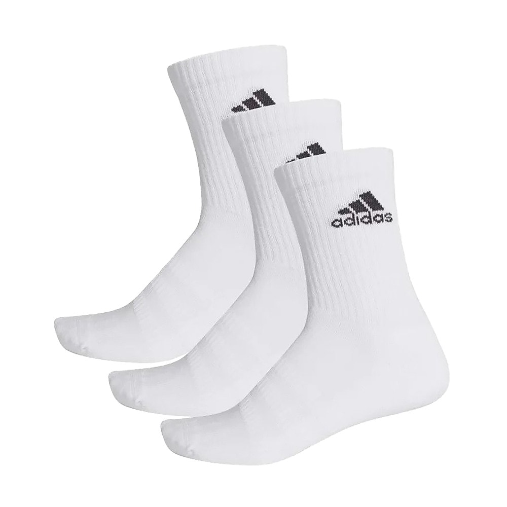 Ponožky ADIDAS Cush Crew Neck 3 Pack White - Ponožky - stredné - 1