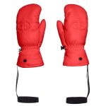 Kožené lyžiarske rukavice GOLDBERGH Hilja Mittens Flame