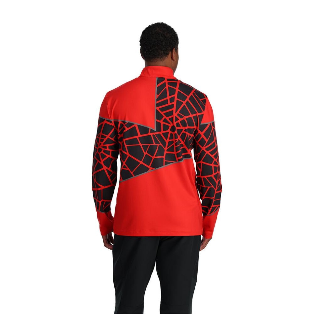 Mikina SPYDER VITAL1/2 Zip Volcano - Mikiny bez kapucne - 2