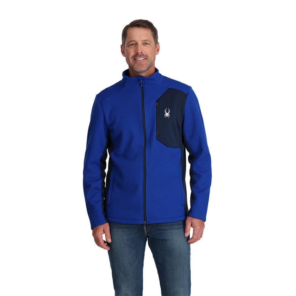 Bunda SPYDER Bandit Electric Blue - Mikiny bez kapucne - 1