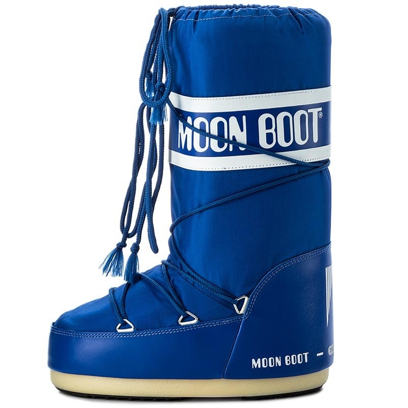 Snehule MOON BOOT Icon Nylon, Electric Blue - Zimná obuv - 3