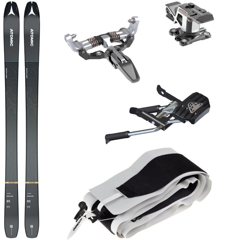 Skialpový set ATOMIC Backland 85 s viazaním DYNAFIT Superlite 150 a pásmi Skin 85 - Skialp sety -Unisex - 1