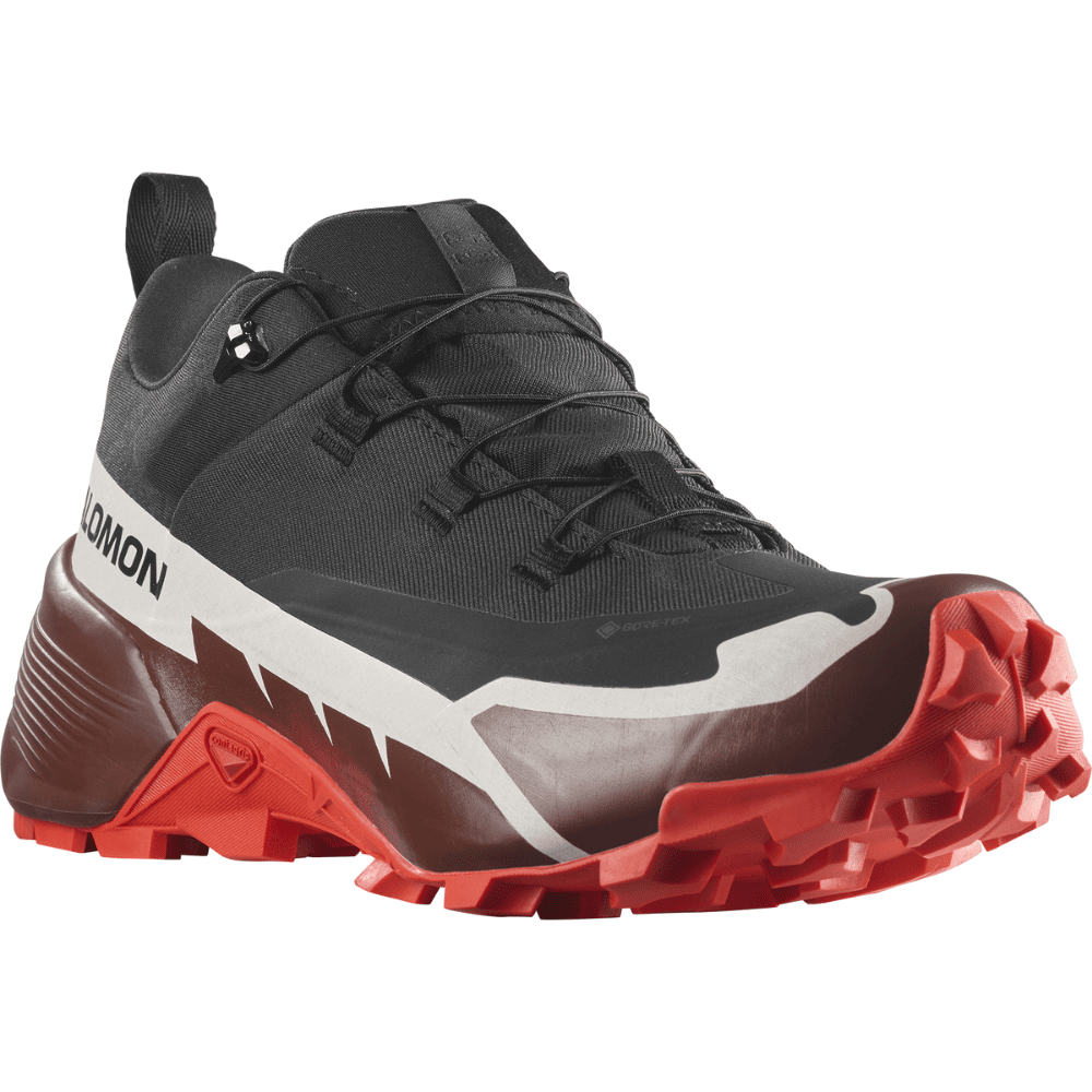 Topánky SALOMON Cross Hike GTX 2 Black/Fiery Red - Turistická obuv - 2