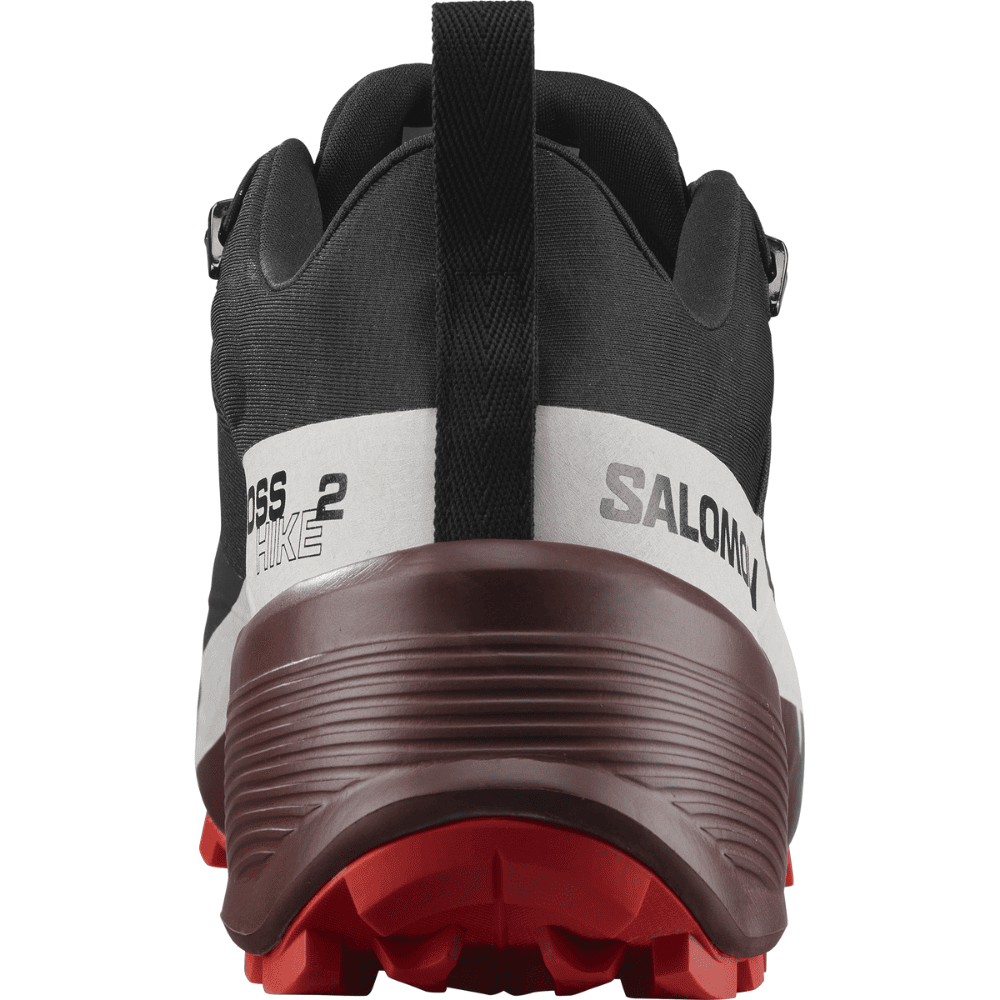 Topánky SALOMON Cross Hike GTX 2 Black/Fiery Red - Turistická obuv - 6