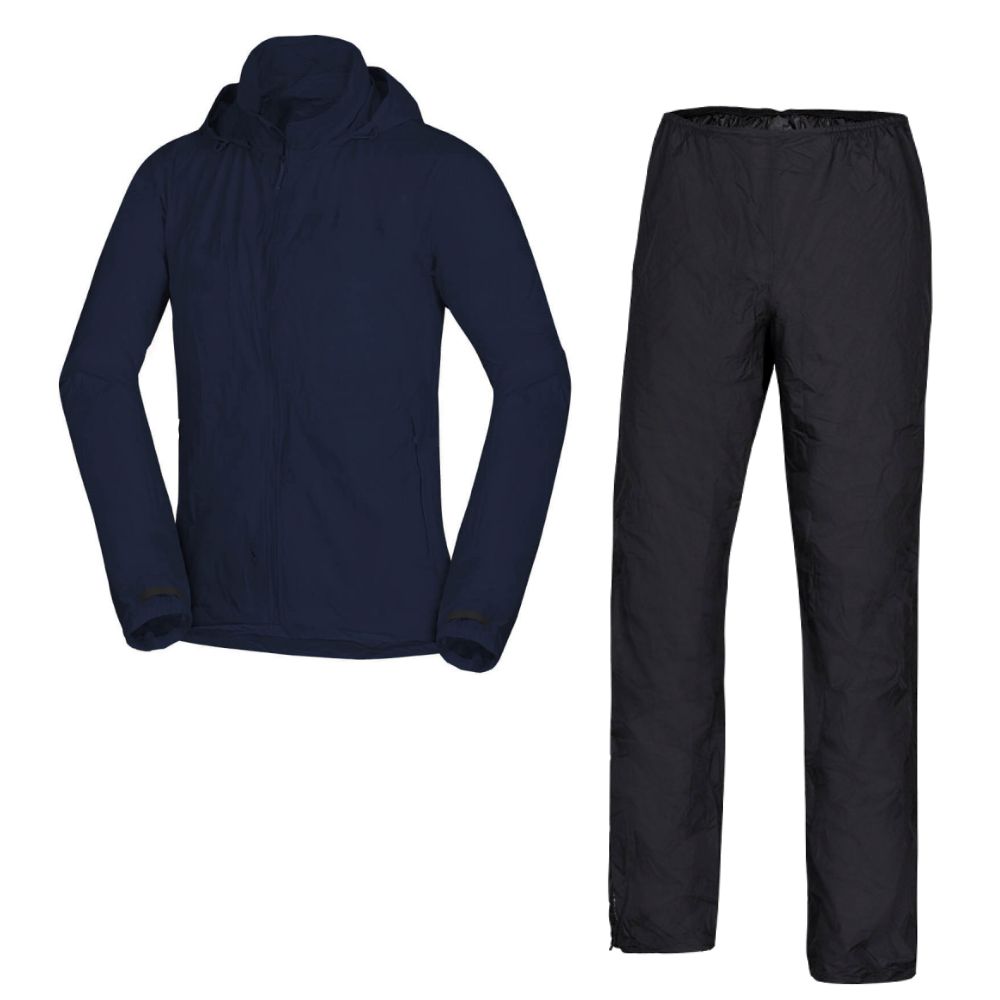 Zbaliteľný nepremokavý komplet NORTHFINDER Northkit Dark Blue - SETY - Turistické oblečenie - 1