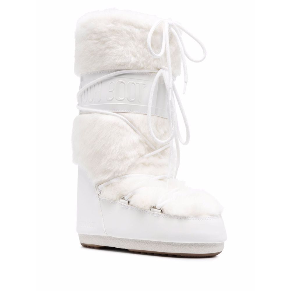Snehule MOON BOOT Icon Faux Fur White - Zimná obuv - 2